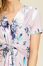 Lovely Lilac  Maxi Dress - Plus