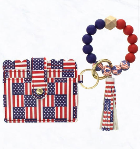 Keychain mini wallet