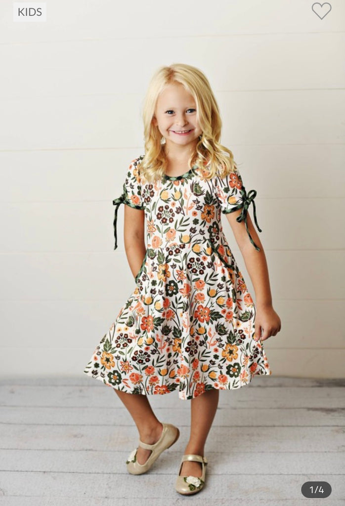 Autumn Flower dress