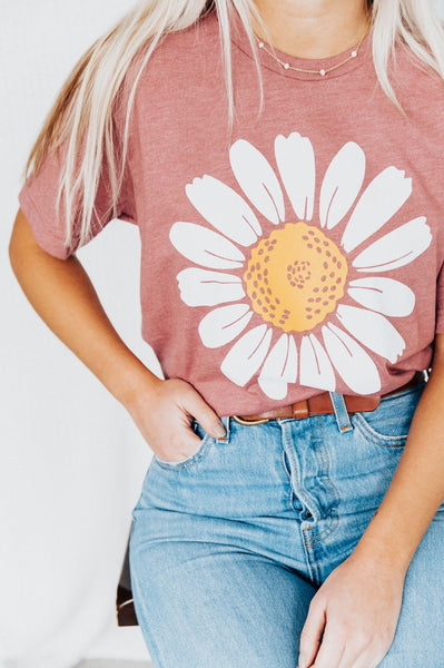 Sunny Daze Flower T Shirt