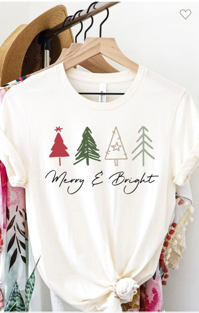 Merry and Bright t-shirt
